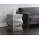 Niran 24 X 18 inch Grey / Black Outdoor End Table